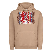 Pigment Burro baseball brushstroke Urban Hoodie - Zillion Design Studio