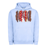 Pigment Grape Ice baseball brushstroke Urban Hoodie - Zillion Design Studio