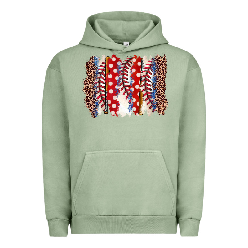 Baseball Brushstroke Urban Hoodie by Zillion Design Studio | Teevron