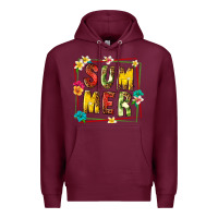 Burgundy summer with fruit Premium Hoodie - texasbilliewilder
