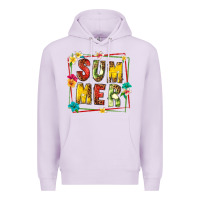 Lilac summer with fruit Premium Hoodie - texasbilliewilder
