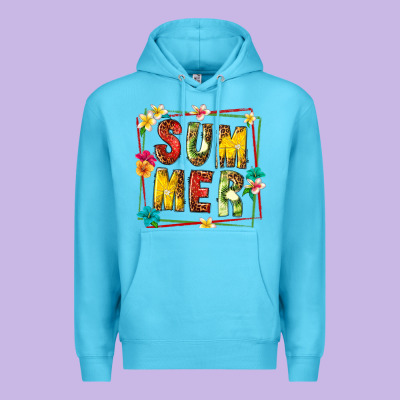 Summer With Fruit Premium Hoodie Designed By Texasbilliewilder