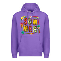 Purple summer with fruit Premium Hoodie - texasbilliewilder