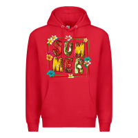 Red summer with fruit Premium Hoodie - texasbilliewilder