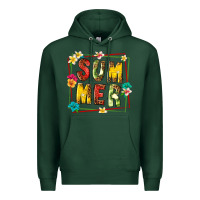 Sports Green summer with fruit Premium Hoodie - texasbilliewilder