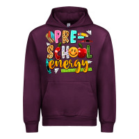 Mauve Wine pre school energy Urban Hoodie - texasbilliewilder