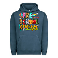 Pigment Midnight Navy pre school energy Urban Hoodie - texasbilliewilder