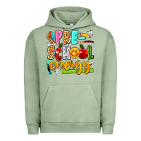 Pigment Oil Green pre school energy Urban Hoodie - texasbilliewilder