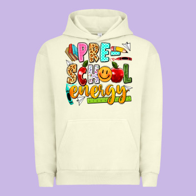 Pre School Energy Urban Hoodie Designed By Texasbilliewilder