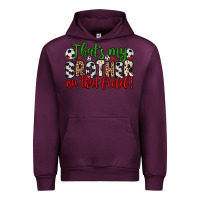 Mauve Wine that s my brother on that field Urban Hoodie - Zillion Design Studio