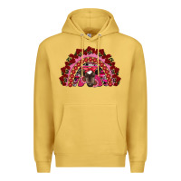 Antique Gold valentine's day baby cow rainbow Premium Hoodie - RanaPortraitStore
