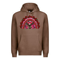 Chestnut valentine's day baby cow rainbow Premium Hoodie - RanaPortraitStore