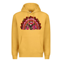 Mustard valentine's day baby cow rainbow Premium Hoodie - RanaPortraitStore