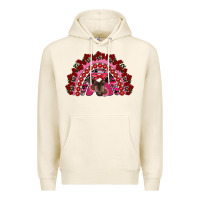 Valentine's Day Baby Cow Rainbow Premium Hoodie | Teevron