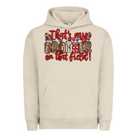 Pigment French Oak that s my brother on that field Urban Hoodie - Zillion Design Studio