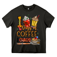 Asphalt 100. Days Of Coffee  Chaos Heavy Core Tee - CowhideDigitalArt