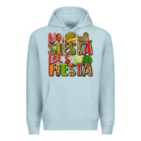 Blue Mist no siesta let's fiesta Premium Hoodie - Zillion Design Studio