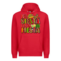 Red no siesta let's fiesta Premium Hoodie - Zillion Design Studio