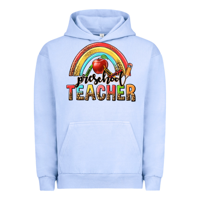 Preschool Teacher Urban Hoodie by texasbilliewilder | Teevron