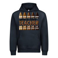 Navy proud black teacher Urban Hoodie - texasbilliewilder