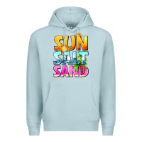 Blue Mist sun salt sand Premium Hoodie - texasbilliewilder