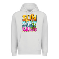 Dove Grey sun salt sand Premium Hoodie - texasbilliewilder
