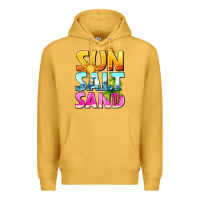 Mustard sun salt sand Premium Hoodie - texasbilliewilder