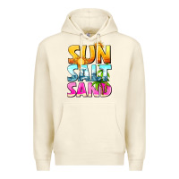 Sandshell sun salt sand Premium Hoodie - texasbilliewilder