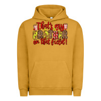 Pigment Peanut Butter that s my brother on that field Urban Hoodie - Zillion Design Studio