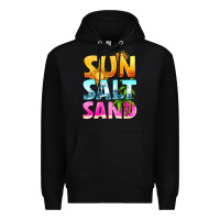 Black sun salt sand Premium Hoodie - texasbilliewilder