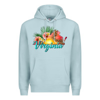 Blue Mist summer virginia Premium Hoodie - texasbilliewilder