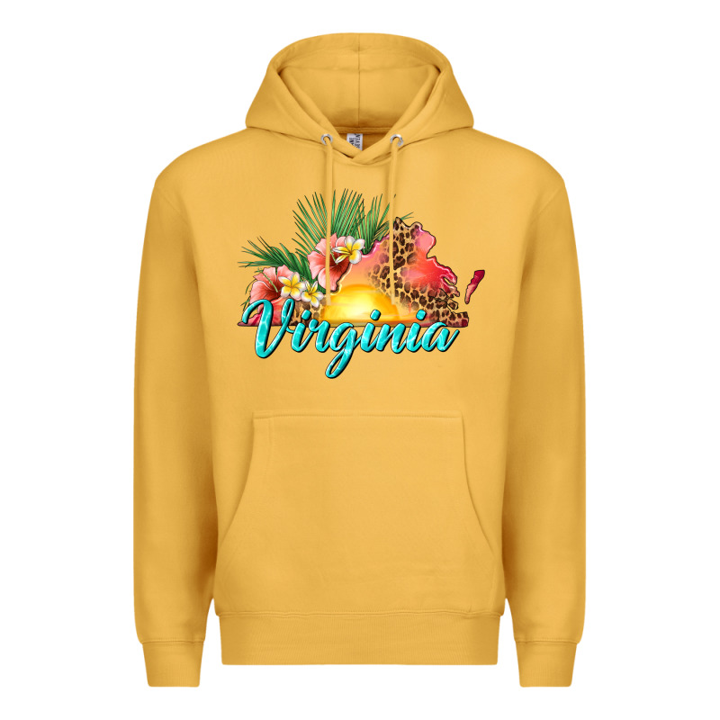 Summer Virginia Premium Hoodie by texasbilliewilder | Teevron