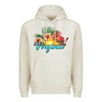 Oatmeal Heather summer virginia Premium Hoodie - texasbilliewilder