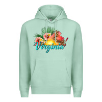 Seafoam summer virginia Premium Hoodie - texasbilliewilder