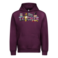 Mauve Wine race with teacher Urban Hoodie - texasbilliewilder