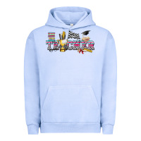 Pigment Grape Ice race with teacher Urban Hoodie - texasbilliewilder