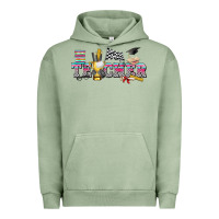 Pigment Oil Green race with teacher Urban Hoodie - texasbilliewilder