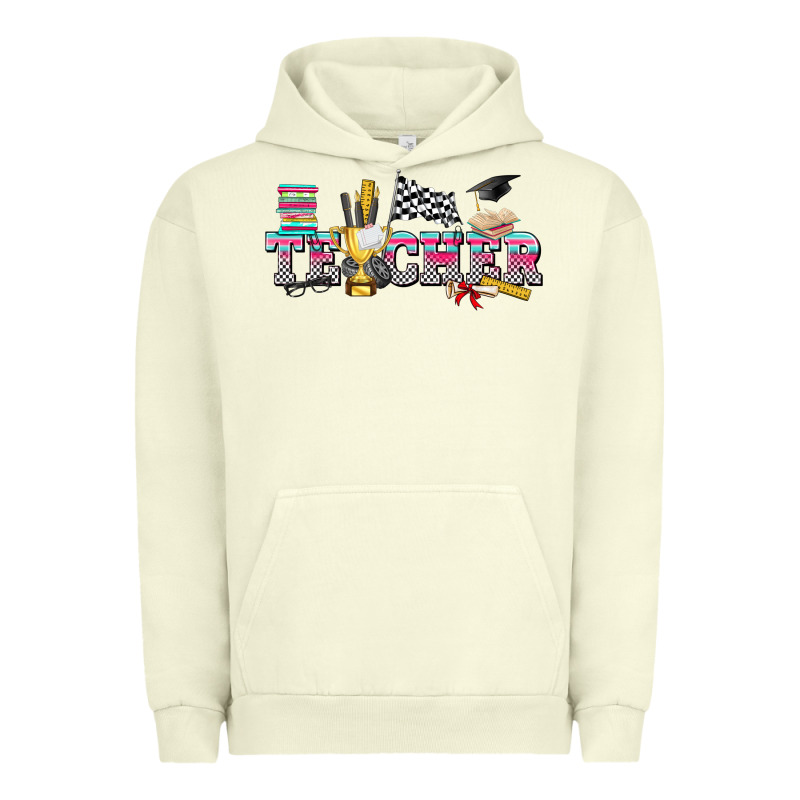 Race With Teacher Urban Hoodie by texasbilliewilder | Teevron