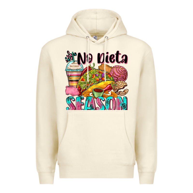 No Dieta Season Premium Hoodie by Zillion Design Studio | Teevron