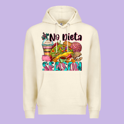 No Dieta Season Premium Hoodie Designed By Zillion Design Studio