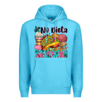 Ocean Blue no dieta season Premium Hoodie - Zillion Design Studio
