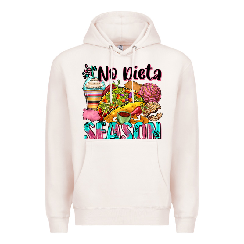 No Dieta Season Premium Hoodie by Zillion Design Studio | Teevron