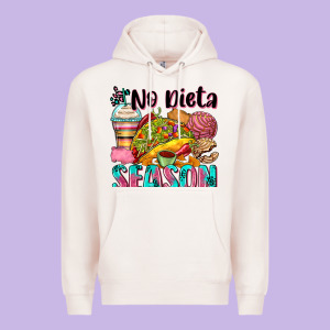 No Dieta Season Premium Hoodie Designed By Zillion Design Studio