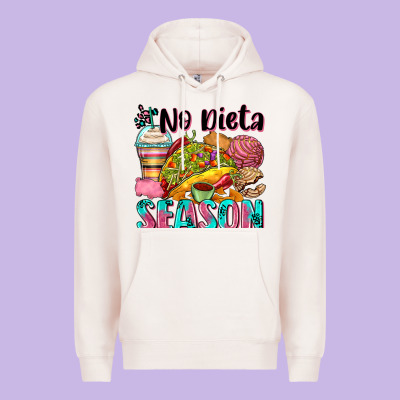 No Dieta Season Premium Hoodie Designed By Zillion Design Studio