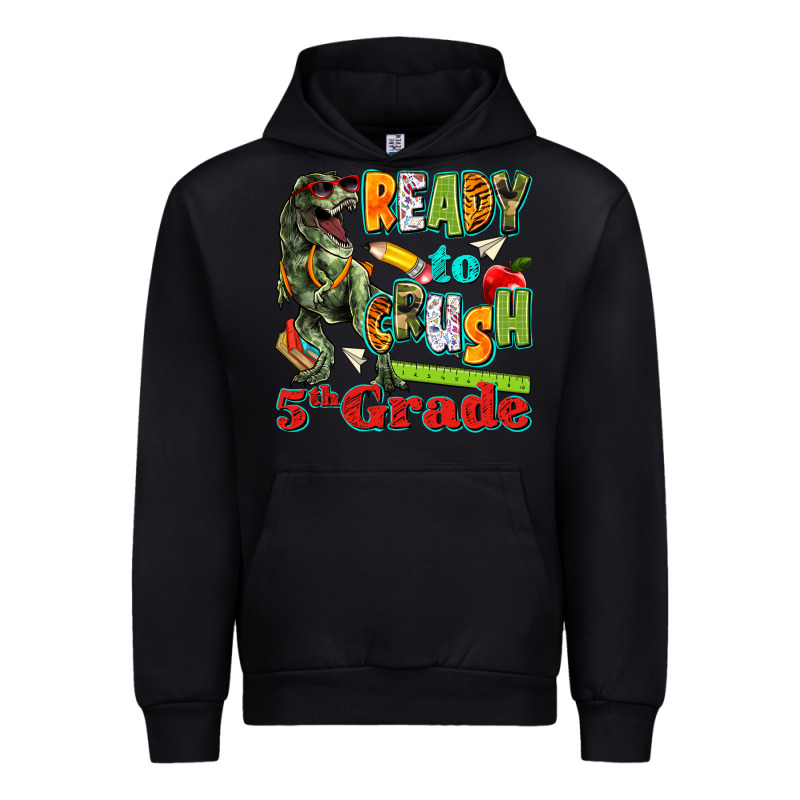 Ready To Crush Fifth Grade Urban Hoodie by texasbilliewilder | Teevron