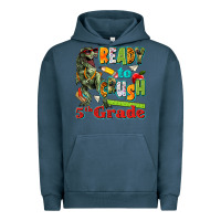 Pigment Midnight Navy ready to crush fifth grade Urban Hoodie - texasbilliewilder