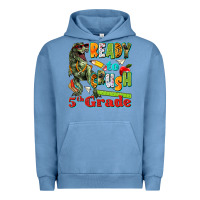 Pigment Pebble Blue ready to crush fifth grade Urban Hoodie - texasbilliewilder