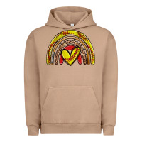 Pigment Burro softball rainbow Urban Hoodie - Zillion Design Studio