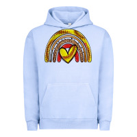 Pigment Grape Ice softball rainbow Urban Hoodie - Zillion Design Studio