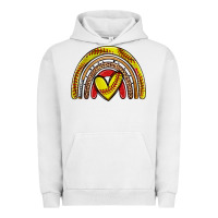 Pigment Lunar Rock softball rainbow Urban Hoodie - Zillion Design Studio